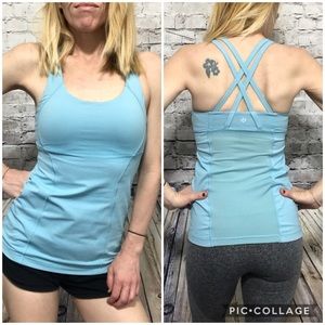 ‼️Lululemon Sky Blue Double Strap Back